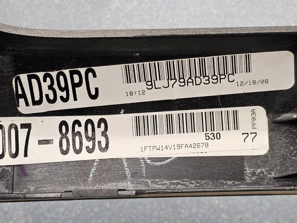 🔥09-14 Ford F150 Dash Center Left Driver Air Vent Heater Conditioning Silver