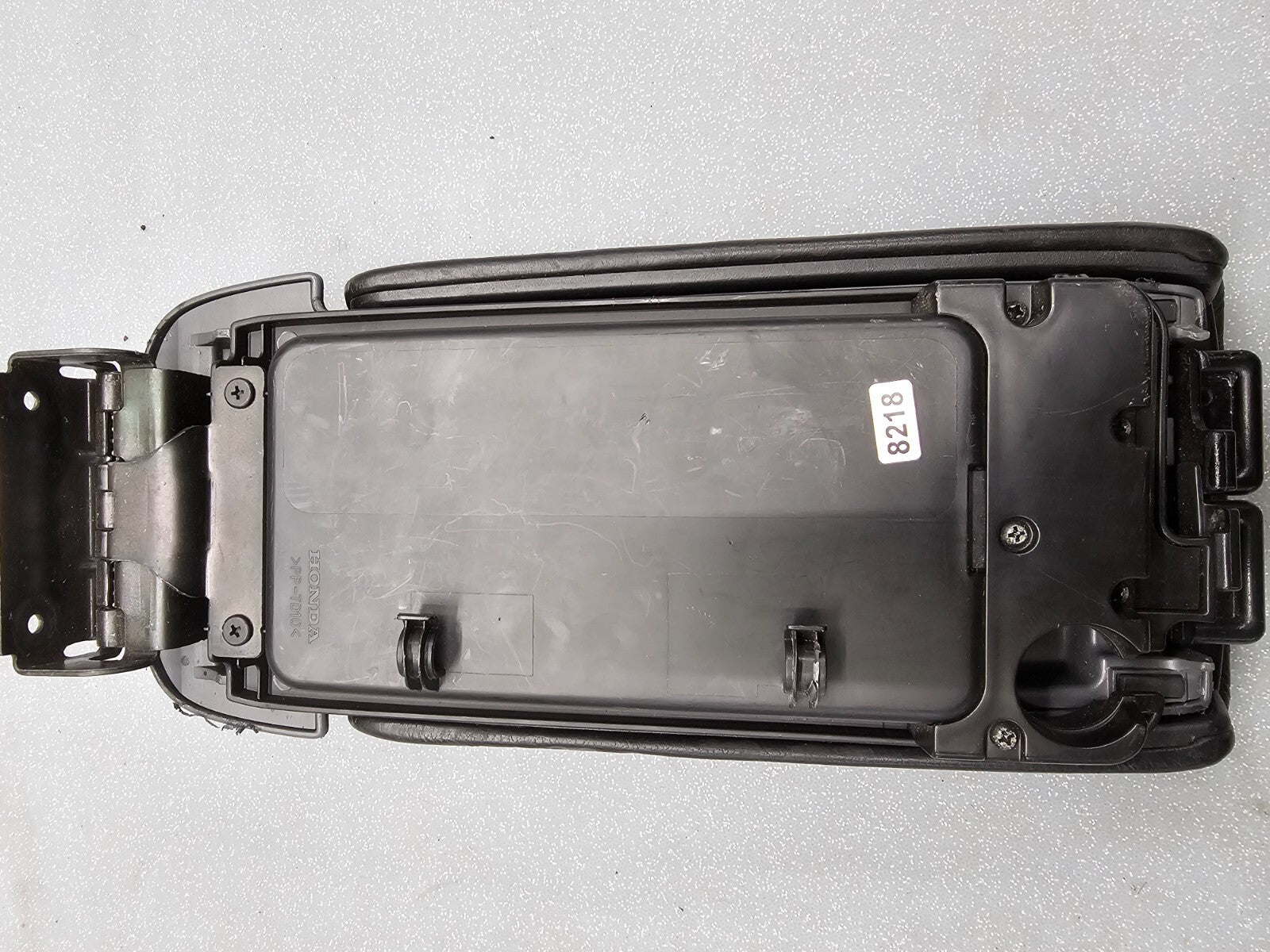 03-07 ACCORD Acura TSX Center Console Armrest Storage Lid Leather Black L22