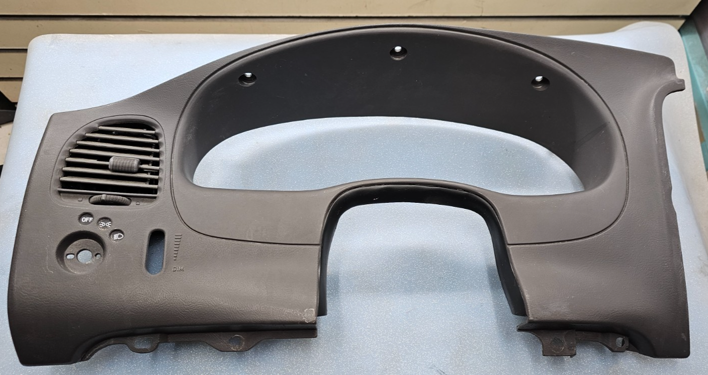 🔥95-06 FORD RANGER EXPLORER Instrument Cluster Dash BEZEL Speedo Trim BLACK OEM