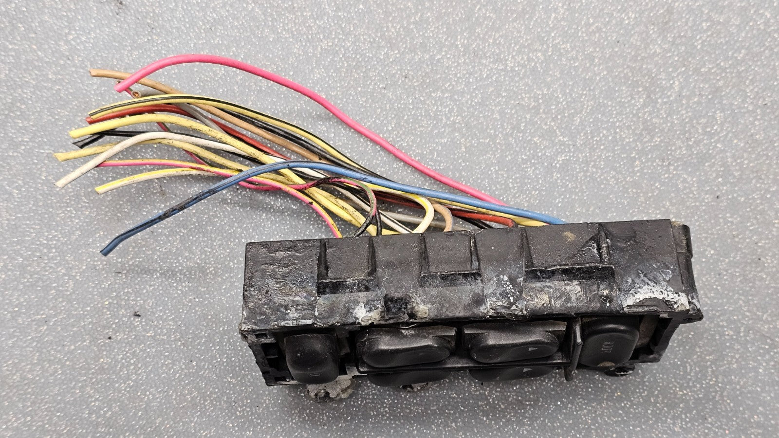 🔥94-04 Ford Mustang Escort Tracer Left Driver Master Power Door Lock Switch