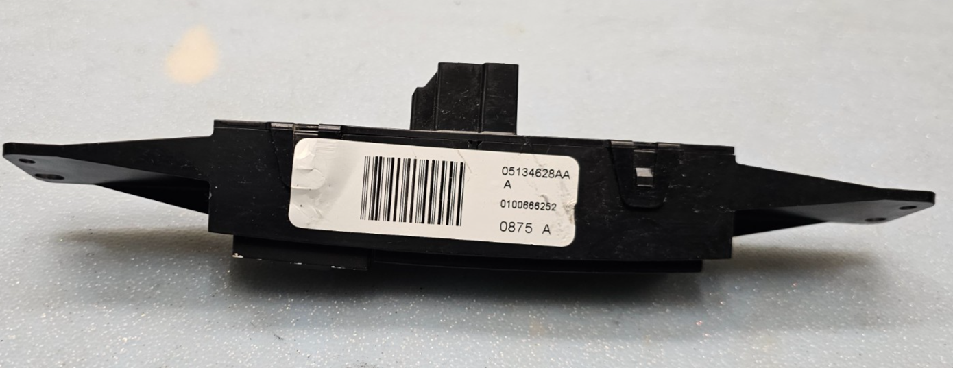 🔥01-07 CARAVAN Grand Caravan Town & Country  warning HAZARD LIGHT SWITCH BLACK