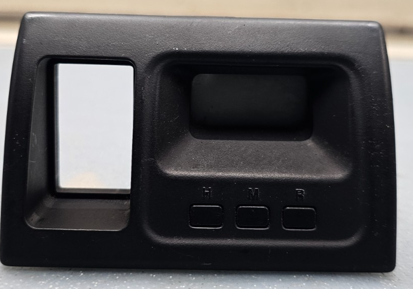 🔥98-02 Honda Accord Center Dash Clock Hazard Switch Board Digital Button Black