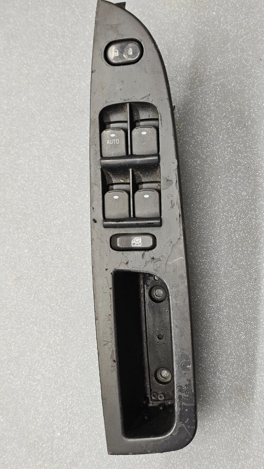 🔥07-09 Saturn Aura Left Driver Master Power Door Window Switch Assembly Black