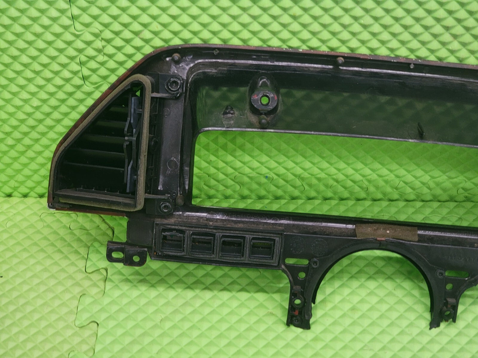 87-91 Ford F-150 F250 BRONCO Dash CLUSTER Bezel Speedo Gauge Trim woodgrain C11