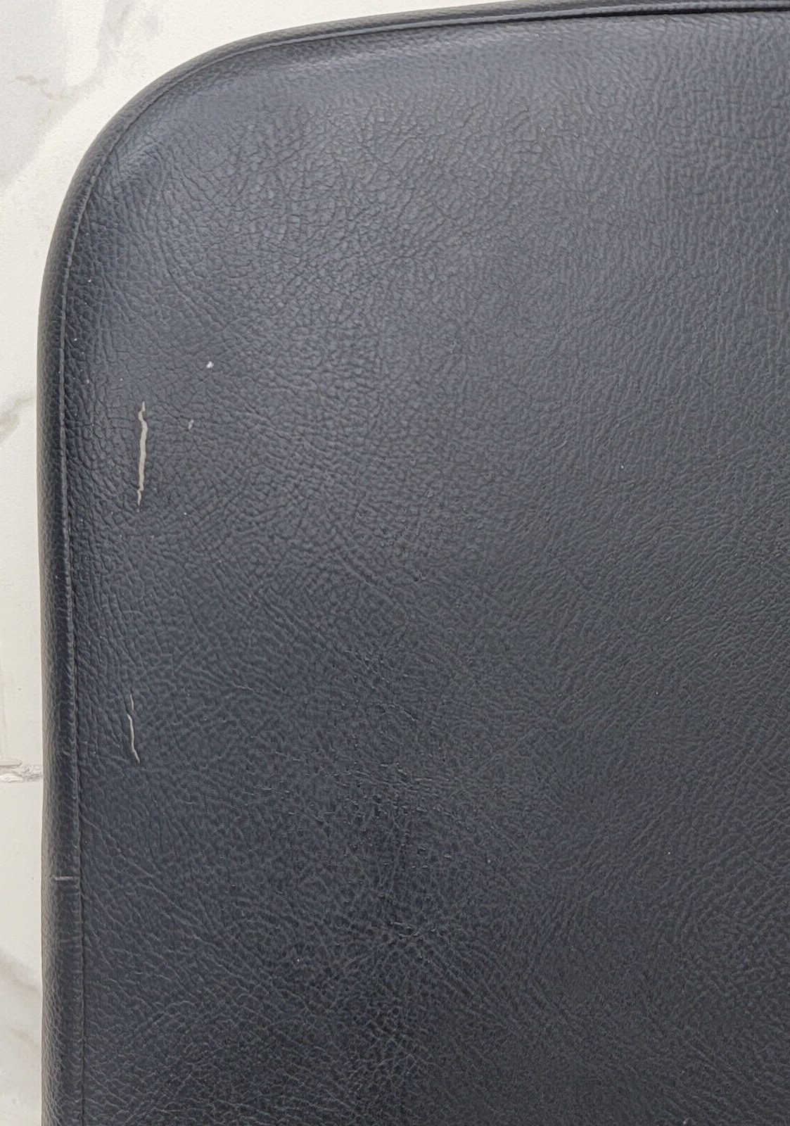 02-08 Dodge RAM Center Console Jump Seat ARMREST Cover Lid Leather Dark Gray JS7