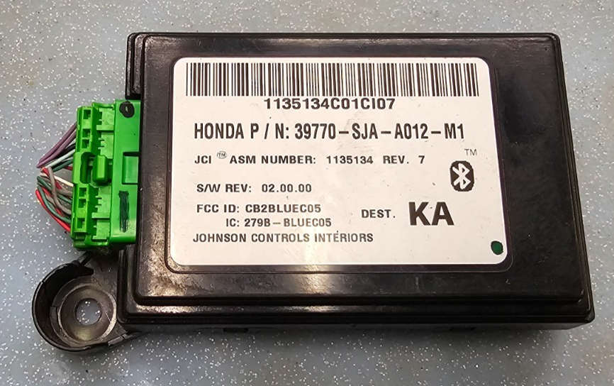 🔥05-08 ACURA RL ELECTRONIC BLUETOOTH CELLPHONE CONTROL MODULE OEM