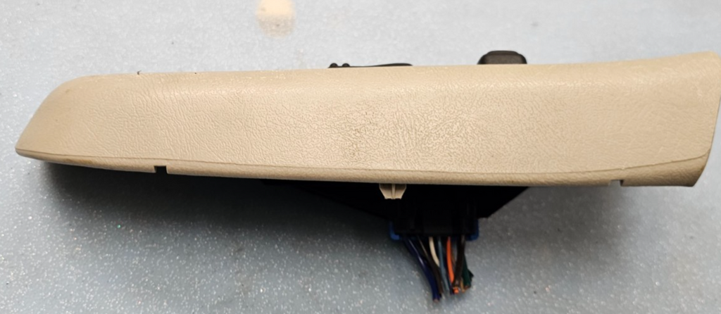 🔥99-02 Silverado SIERRA Front RIGHT Passenger Power Window Switch Lock TAN
