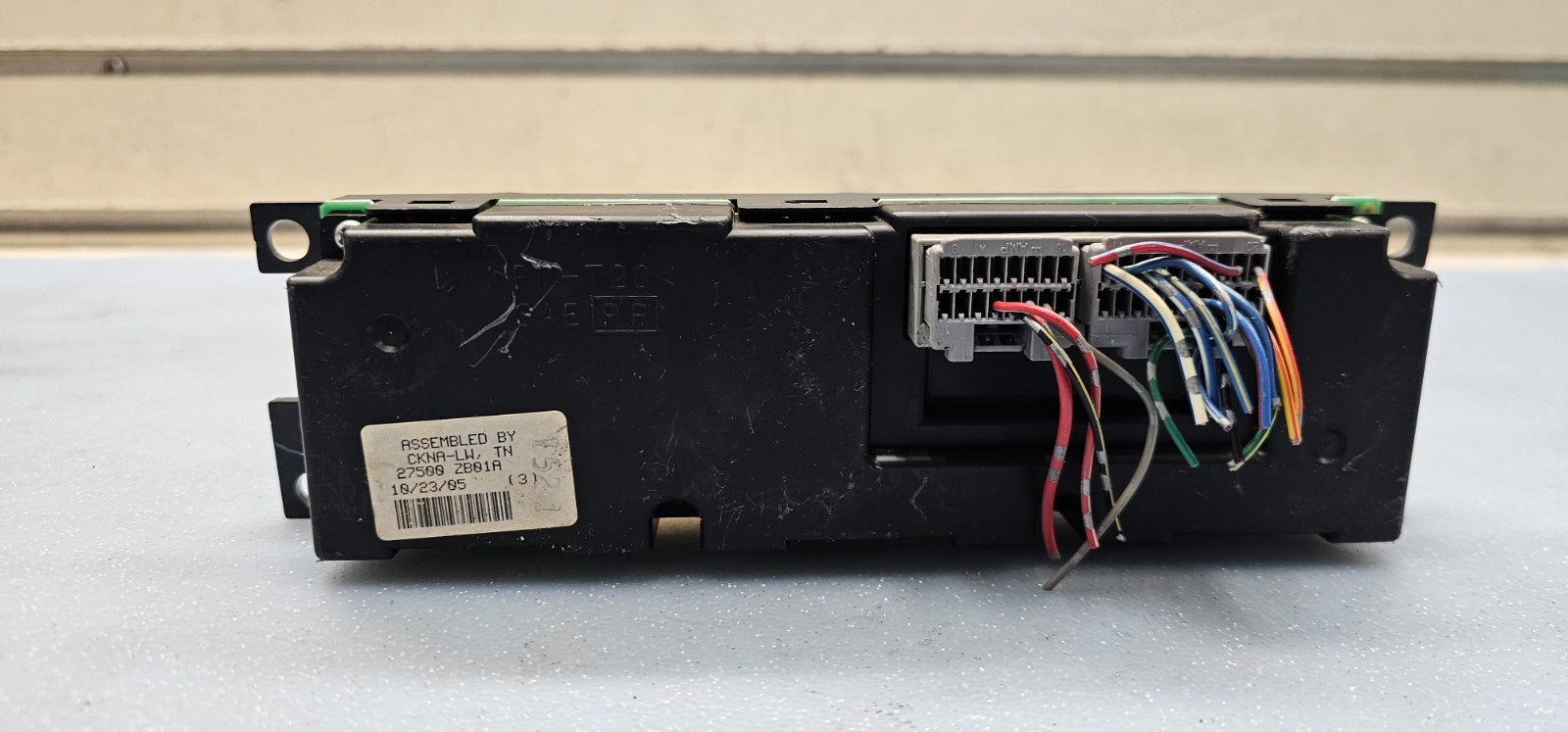 🔥05-06 Nissan Altima Dash AC A/C HVAC Heater Temperature Climate Control BLACK