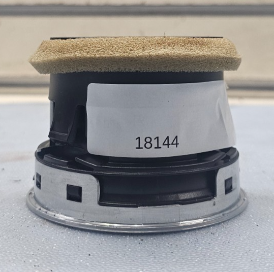 🔥14-16 FORD FIESTA DASHBOARD A/C HEATER AIR VENT Trim Assembly OEM BLACK VT61