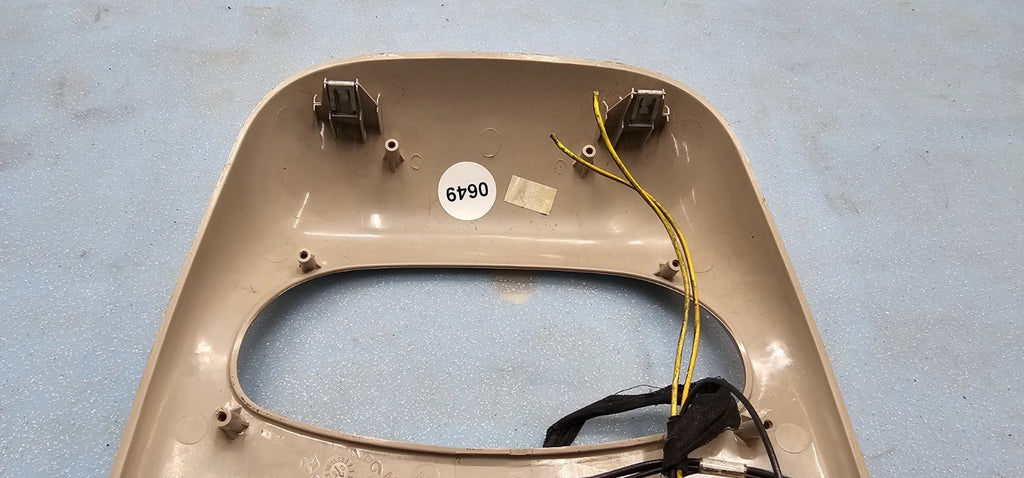 🔥02-05 Dodge Ram Overhead Console Map Dome Light Lamp Storage Assembly Tan