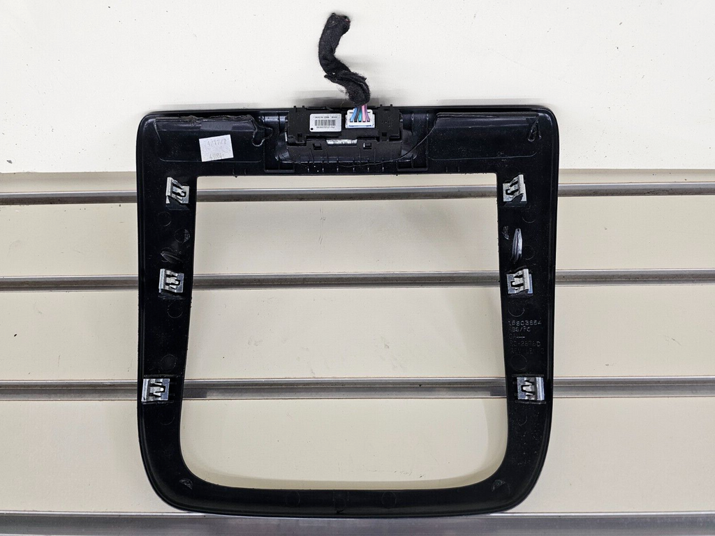 06-13 Chevy Impala Center Dash AM FM Radio Stereo Trim Panel Bezel Woodgrain OEM