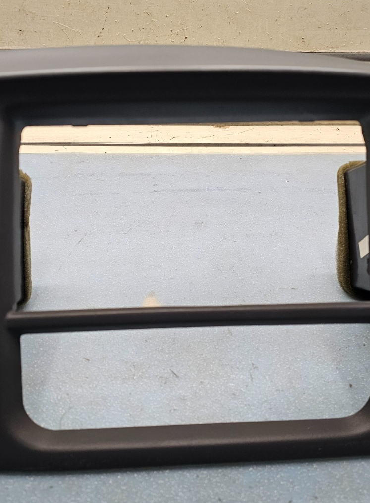 🔥97-03 Ford F-150 Dash Radio Stereo Climate BEZEL Trim Panel Line DK GRAY B1