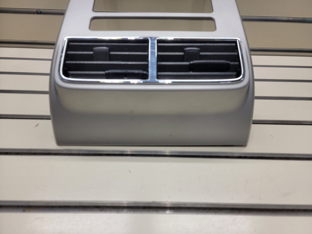 🔥07-10 Lincoln MKX Center Dash Radio Climate Trim Panel Bezel Air Vent Silver