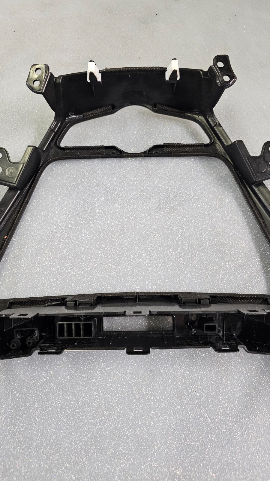 🔥11-13 Hyundai Elantra Dash AM FM Radio Stereo Display Clock Bezel Panel Black