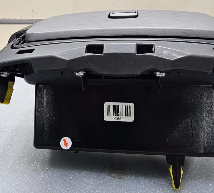 🔥12-13 SOUL Radio Bezel Lower Center Climate Dash Trim Panel Cubby Black OEM