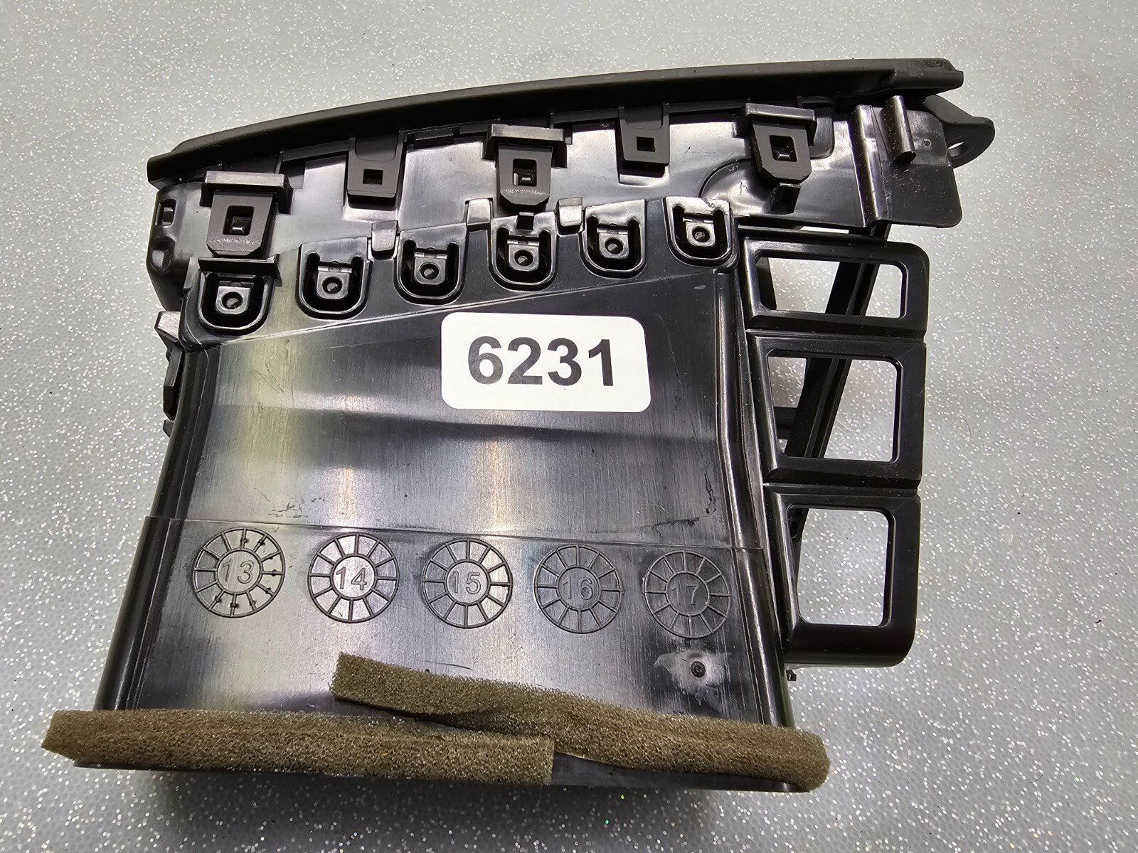 🔥14-19 Chevy GM Silverado Sierra Dash AC A/C Air Vent Heater Outlet Panel Black