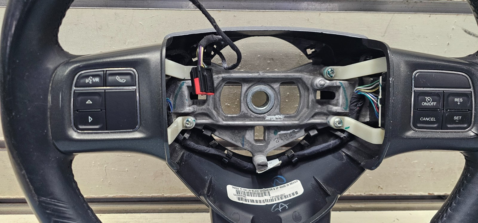 🔥13-16 DODGE DART STEERING COLUMN LEATHER & BLUETOOTH W/O PREMIUM CLUSTER BLACK
