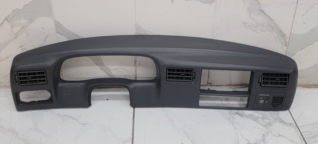 99-04 Ford F250 F350 Dash Instrument Cluster Speedometer Bezel Panel DK Gray C22