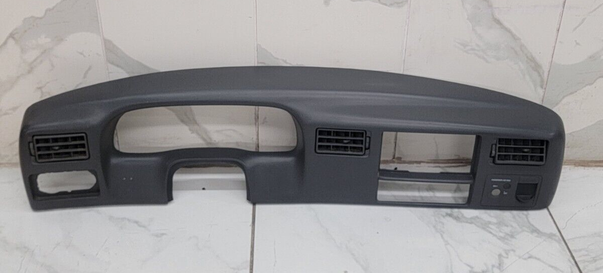 99-04 Ford F250 F350 Dash Instrument Cluster Speedometer Bezel Panel DK Gray C22