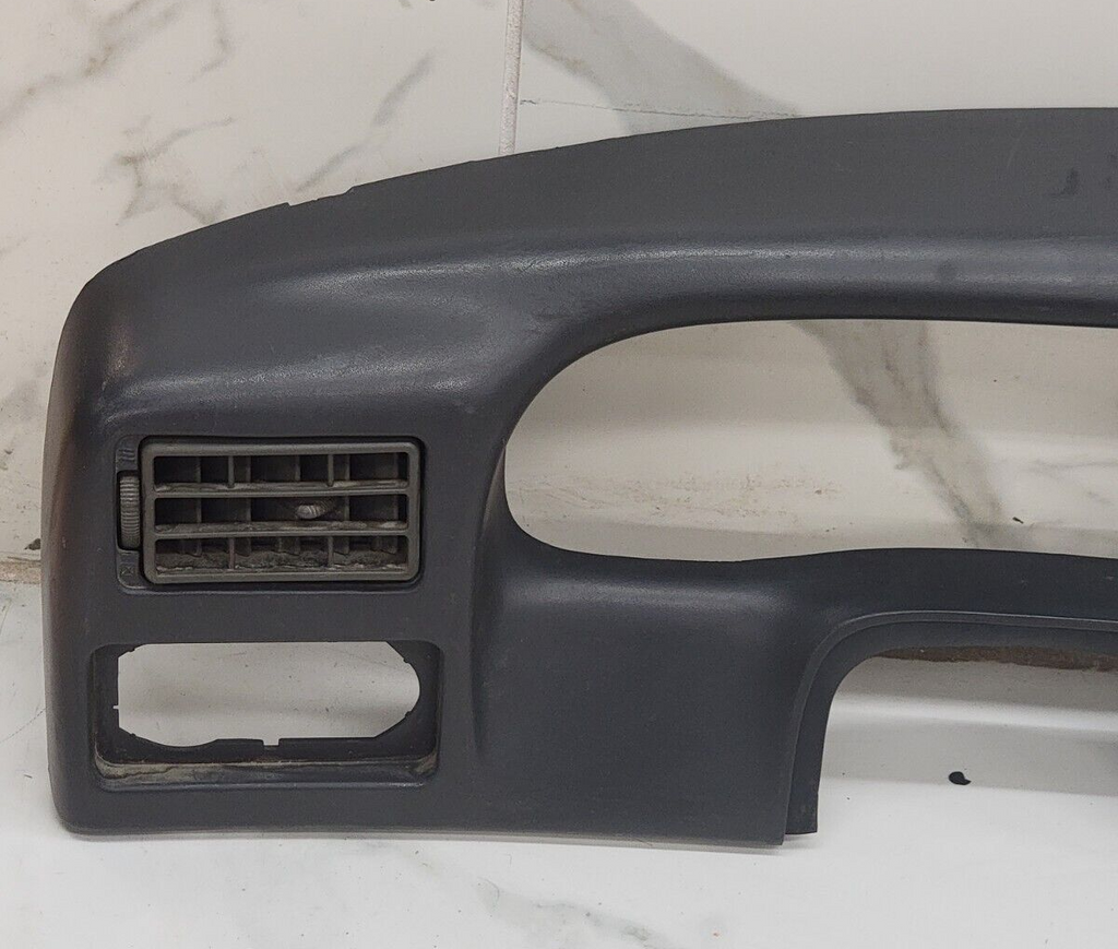 99-04 Ford F250 F350 Dash Instrument Cluster Speedometer Bezel Panel DK Gray C22
