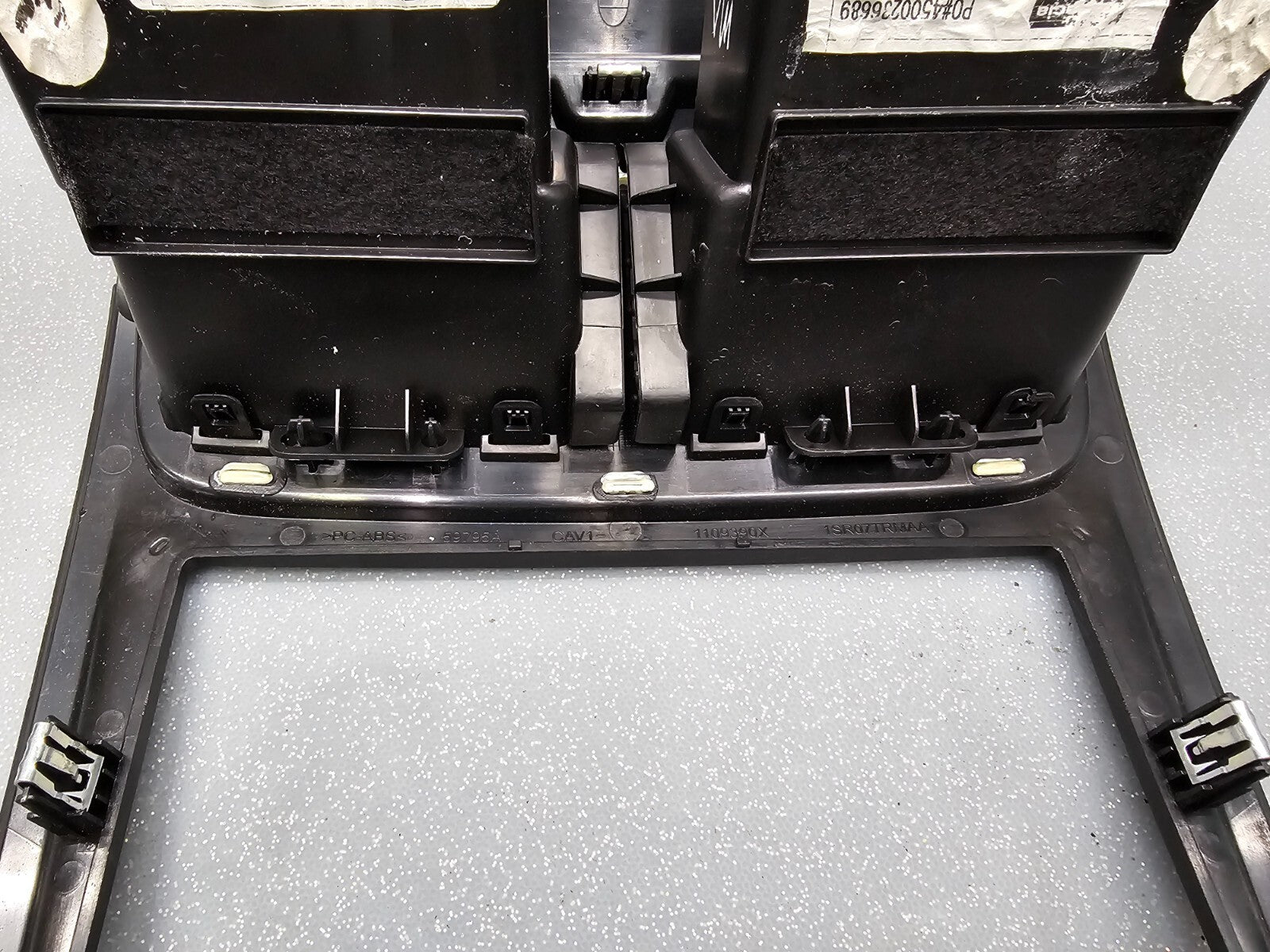 🔥2011-2014 Dodge Avenger Center Dash Radio surround Bezel Trim Panel OEM Black