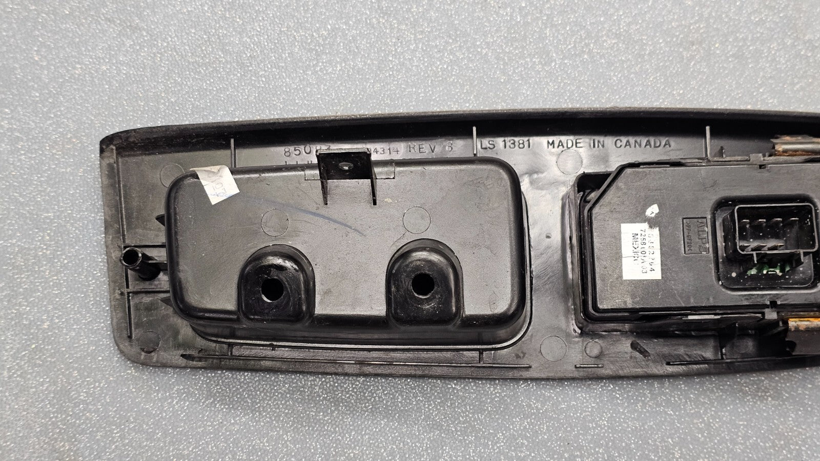 🔥05-08 LACROSSE ALLURE Left Driver Master Window Control Switch Assembly Wood