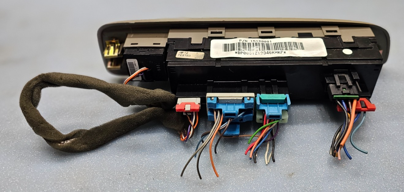 🔥02-05 GMC ENVOY DRIVER LEFT SIDE WINDOW SWITCH CONTROL MASTER POWER TAN OEM