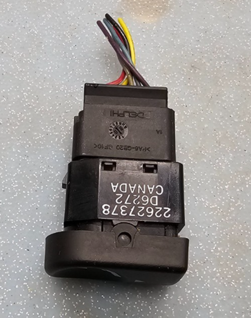 🔥04-08 Chevy Malibu Gas Pedal Height Adjustment Switch Black OEM