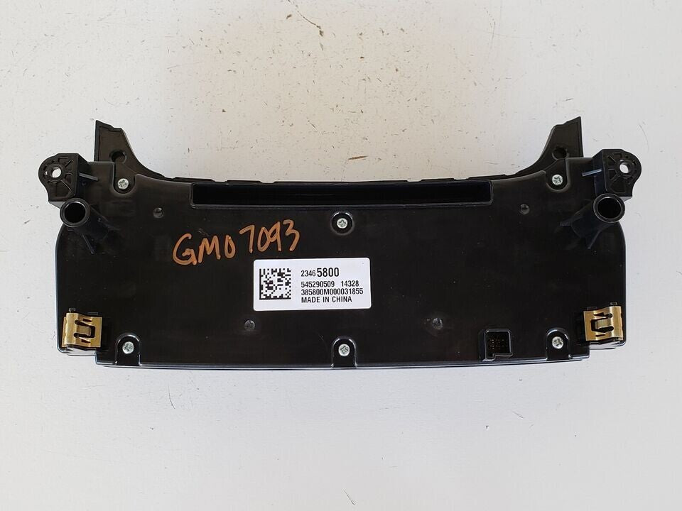 🔥13-16 Chevy Malibu Dash Climate Control Panel Temperature Unit A/C Heater OEM