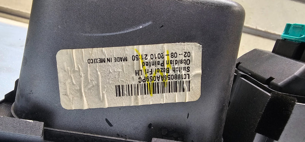 🔥10-12 Fusion Milan MKZ Left Driver Master Power Door Window Switch Lock Silver