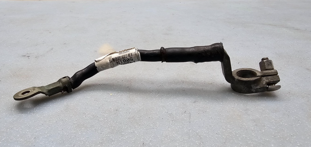 🔥04-10 AUDI A8 QUATTRO NEGATIVE BATTERY GROUND CABLE OEM