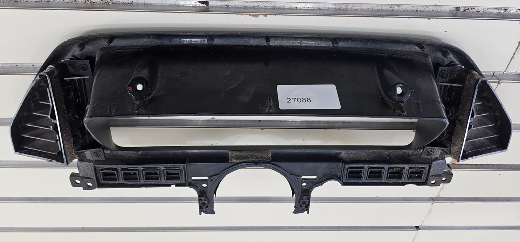 87-91 Ford F150 F250 BRONCO Dash Instrument CLUSTER Bezel Speedometer Black C11