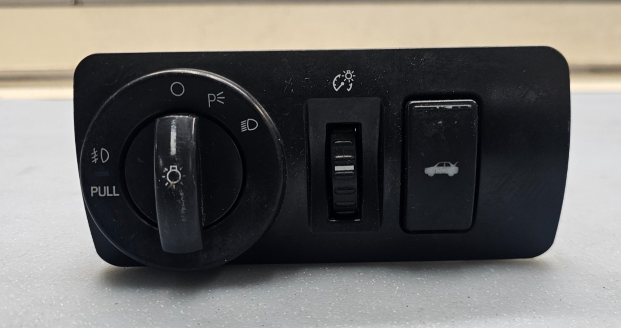🔥05-07 Five Hundred 500 Taurus Montego Fog Headlight Lamp Dimmer Switch Black