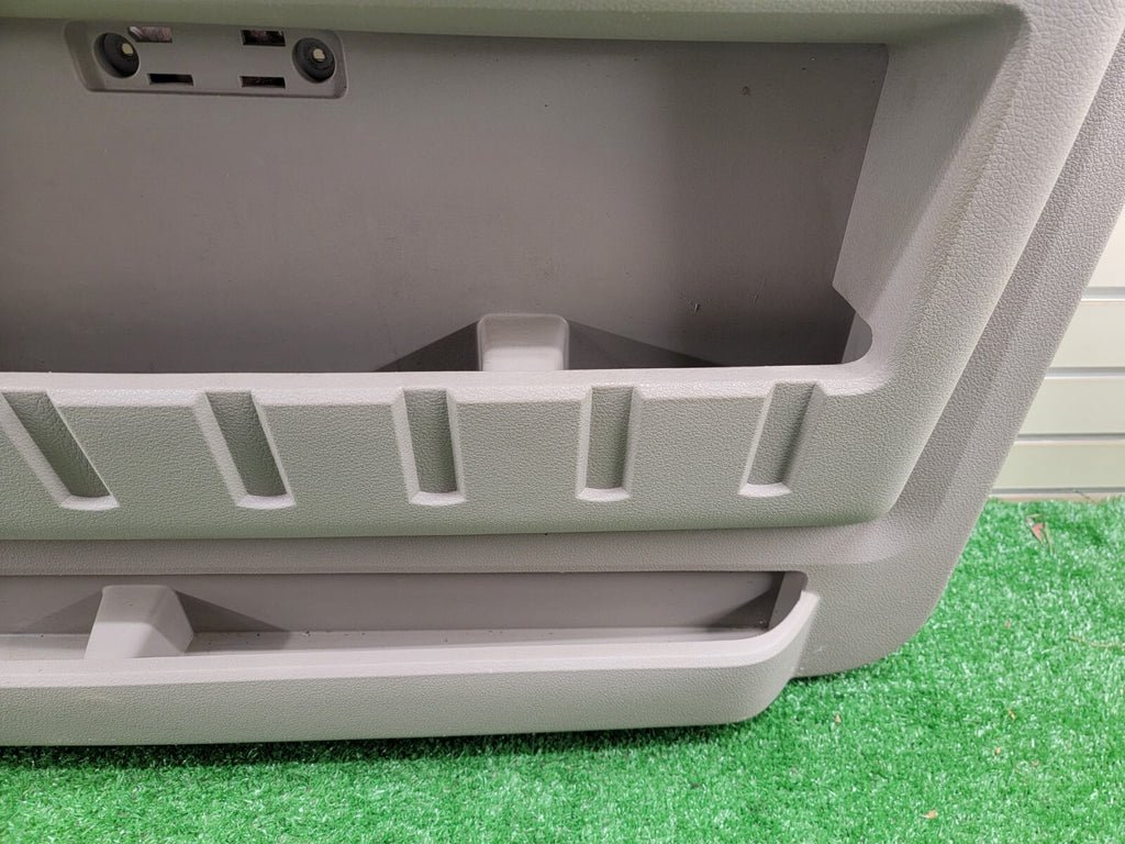 🔥08-10 FORD F250 SUPER DUTY FRONT PASSENGER SIDE DOOR PANEL OEM COVER Light Tan