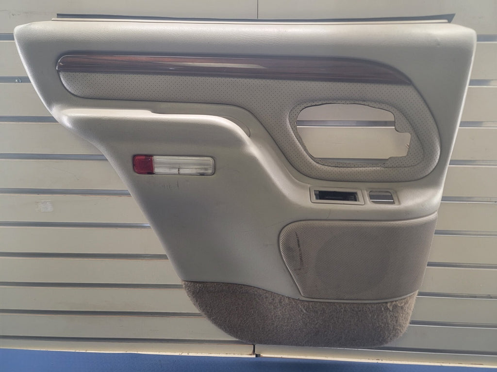 🔥1995-1999 Chevrolet GMC Silverado escalade DOOR PANEL Rear left Auto TAN  D2