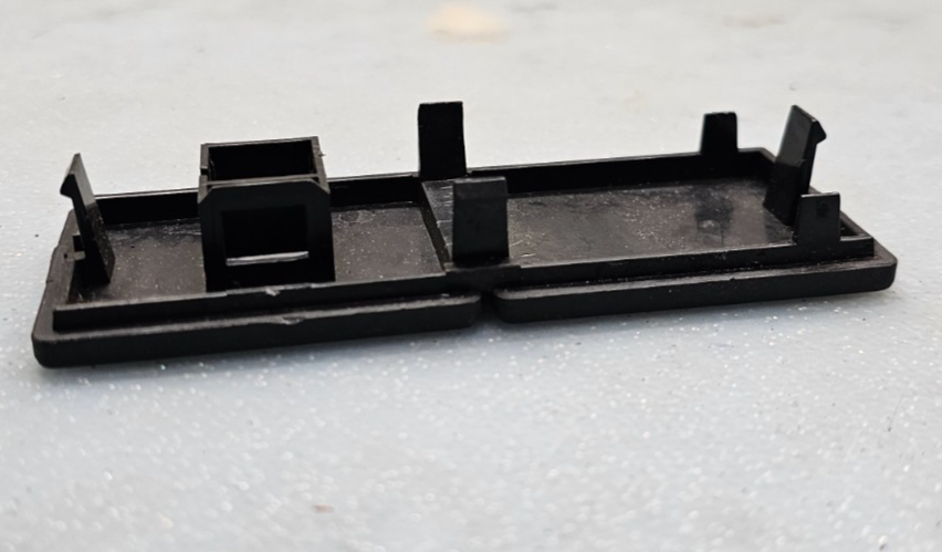 🔥95-00 Chevy GMC C/K Tahoe Suburban Blank Switch Instrument Panel Bezel BLACK
