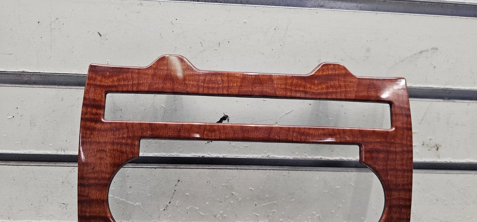 🔥05-07 JEEP GRAND CHEROKEE DASH PANEL RADIO SURROUND TRIM BEZEL WOODGRAIN OEM