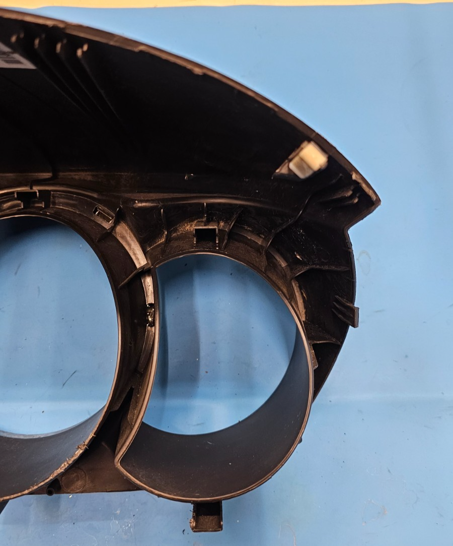 10-13 Kia Soul Dash Speedometer Instrument Cluster Bezel Trim Panel Cover Black