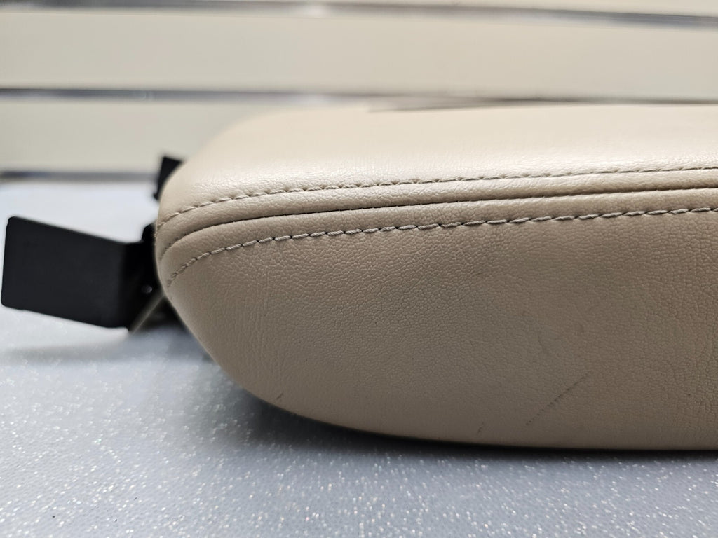 🔥07-13 Tahoe Suburban Yukon Leather Console Lid Armrest Cover Top Pad TAN JS5
