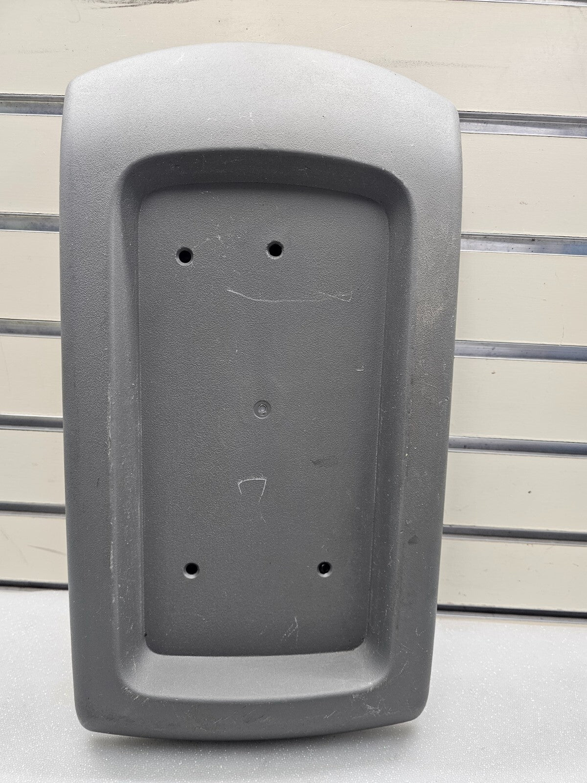 🔥04-07 NISSAN ARMADA TITAN ARM REST FRONT CENTER CONSOLE LID COVER GRAY OEM