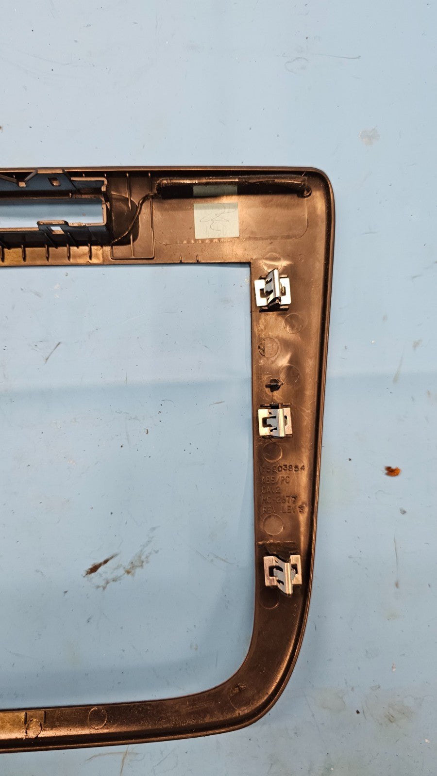 🔥06-13 Impala Center Dash AM FM Radio Stereo Trim Panel Bezel Woodgrain OEM