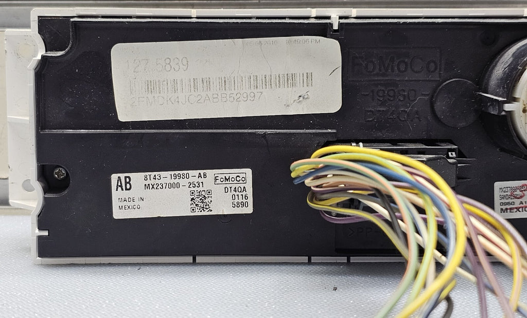 06-09 Ford Fusion Milan Dash Heater Temperature Climate Control Conditioner OEM