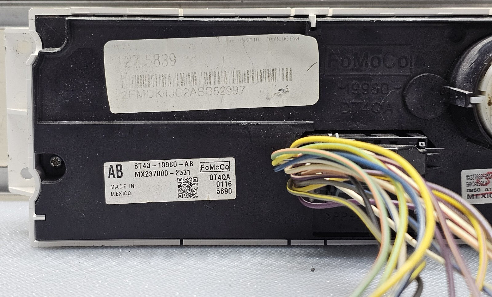 06-09 Ford Fusion Milan Dash Heater Temperature Climate Control Conditioner OEM