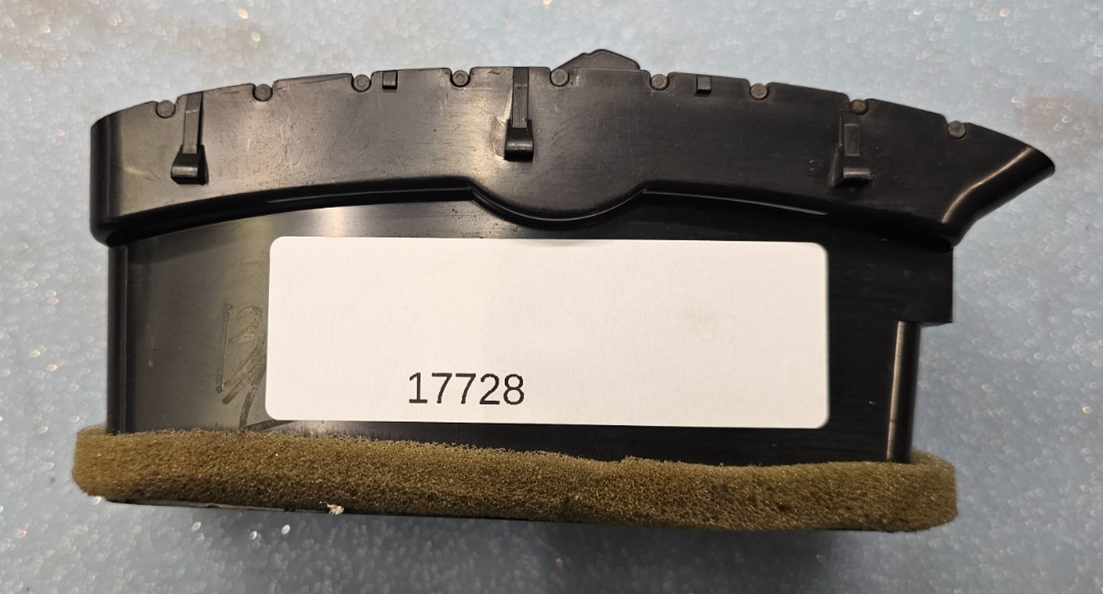 🔥 09-12 FORD FLEX DASH CENTER LEFT DRIVE AIR AC VENT HEATER PANEL BLACK OEM