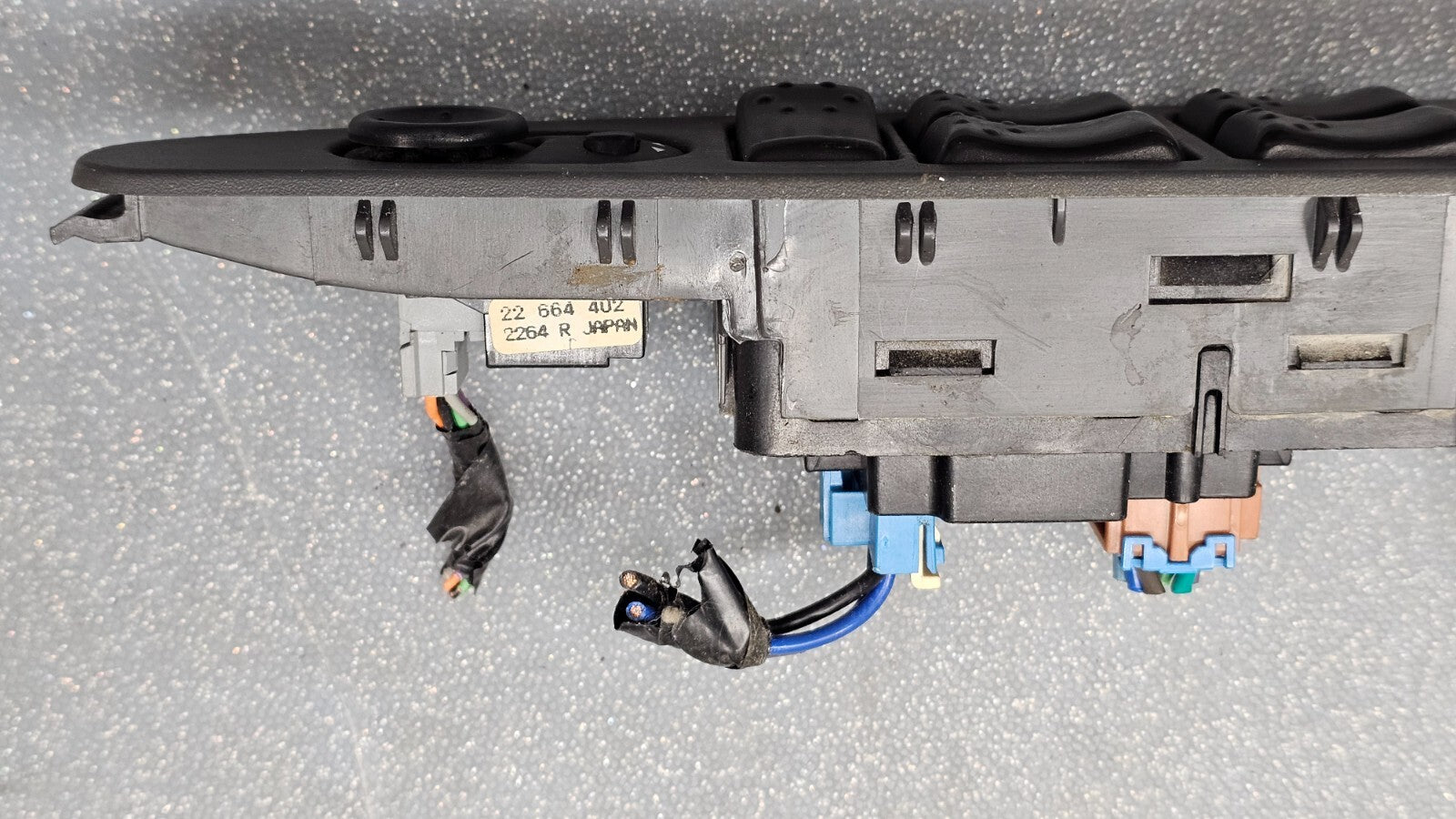 🔥03-07 Saturn Ion Front Left Driver Master Power Window Switch Lock Black OEM
