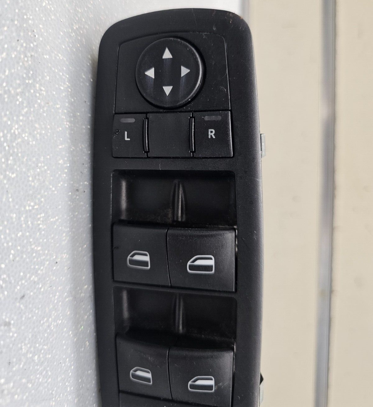 09-12 Dodge Ram 1500 2500 Left Driver Master Power Window Switch Assembly Black