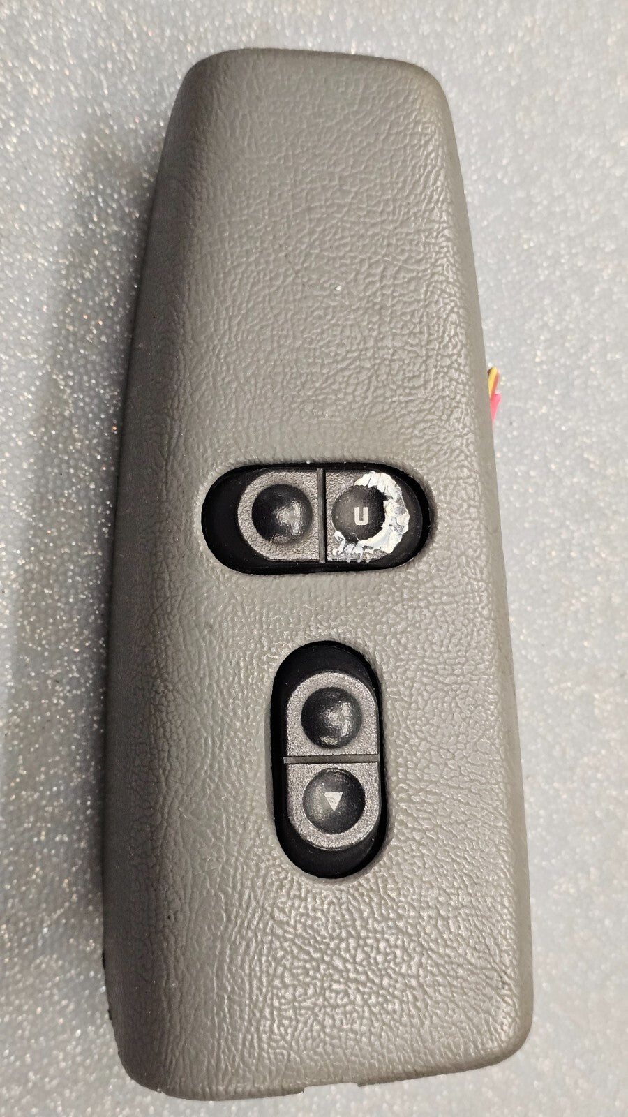 03-08 Ford  E150 E250 Front Right Passenger Door Mirror Window Lock Switch Gray