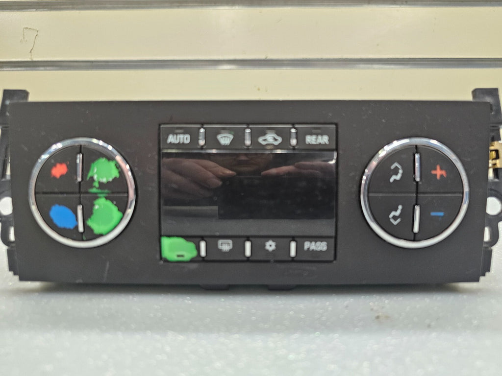 07-11 Silverado Sierra YUKON Dash Heater AC CLIMATE Control Temperature Digital