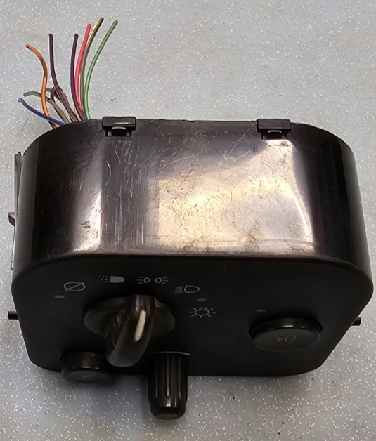 🔥03-09 Trailblazer Envoy Headlight Headlamp Head Fog Light Lamp Switch BLACK 