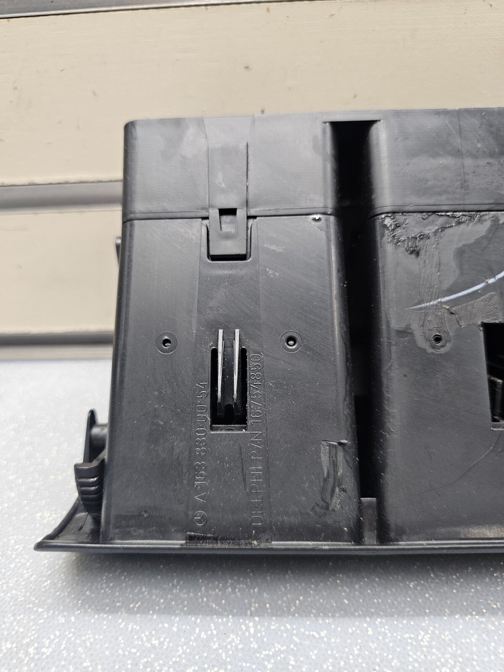 🔥98-05 Mercedes W163 ML320 ML500 Dash Center AC A/C HVAC Air Vent Heater Black